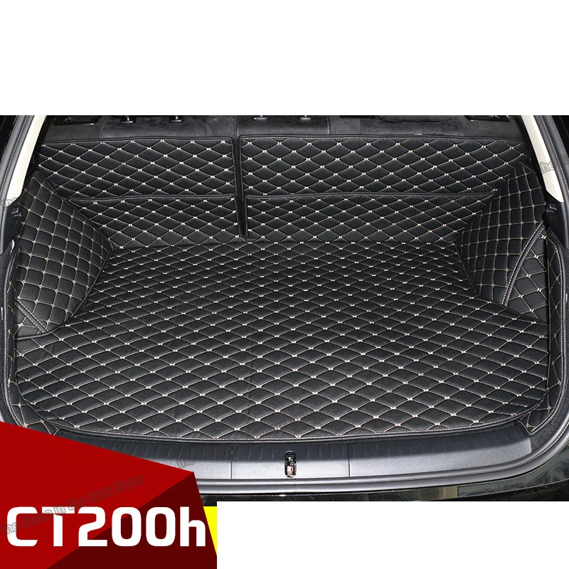 

for Lexus Ct200h Leather Car Trunk Mat Cargo Liner Ct200 ct 2012 2013 2014 2015 2016 2017 2018 2019 Carpet boot rear accessories
