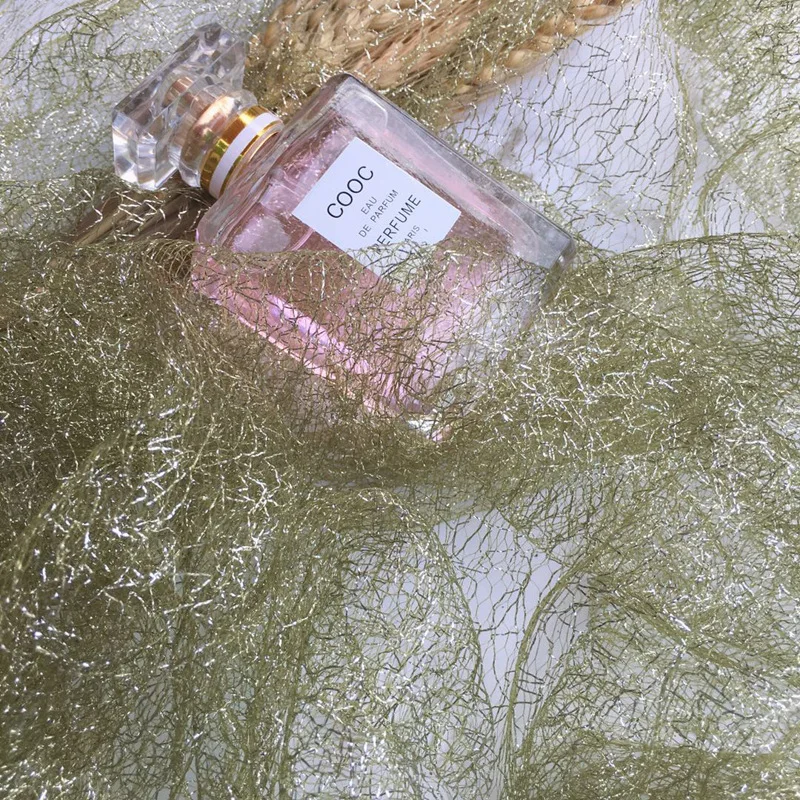 100 см/лот ширина 70 см Горячая Ins Золотая проволока тюль для фото фона DIY органза