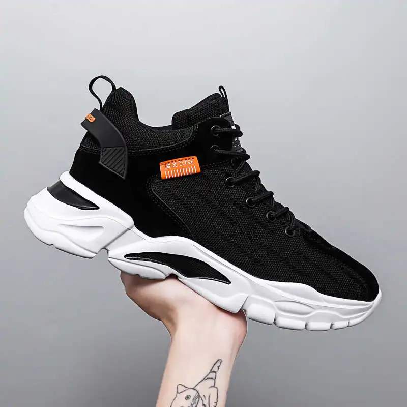 

Sport Shoes Men Teens Mens Running Shoes Most Popular Style Sports Shoes Four Seasons Sneakers For Men Slimming Tennis Runing