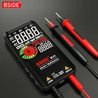 Цифровой мультиметр BSIDE S101120, 9999 отсчетов, профессиональный Интеллектуальный Вольтметр постоянного и переменного тока, конденсатор напряжения, Ом, диод, NCV, Гц, тестер, измеритель
