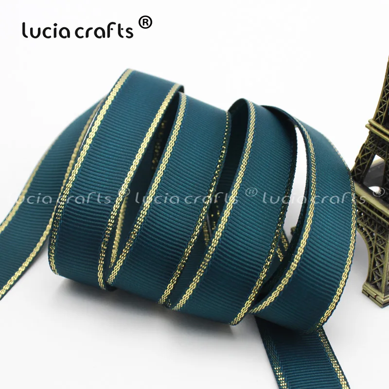 Lucia crafts 6/10/15/25 мм твердая цветная корсажная лента поделки своими руками шитьё вручную Материал вечерние Свадебные украшения T0401