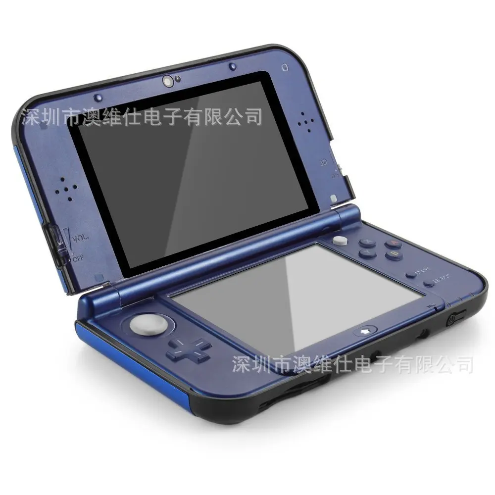 Напрямую от производителя продажи nintendo 3DS LL металлический защитный чехол 3DS XL Разделение Тип Пластик Алюминий Чехол 9-Цвет
