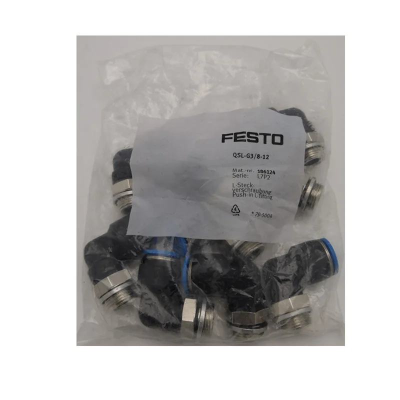 

Fest0 QSL-G3/8-12 Push-in L-fitting 186124