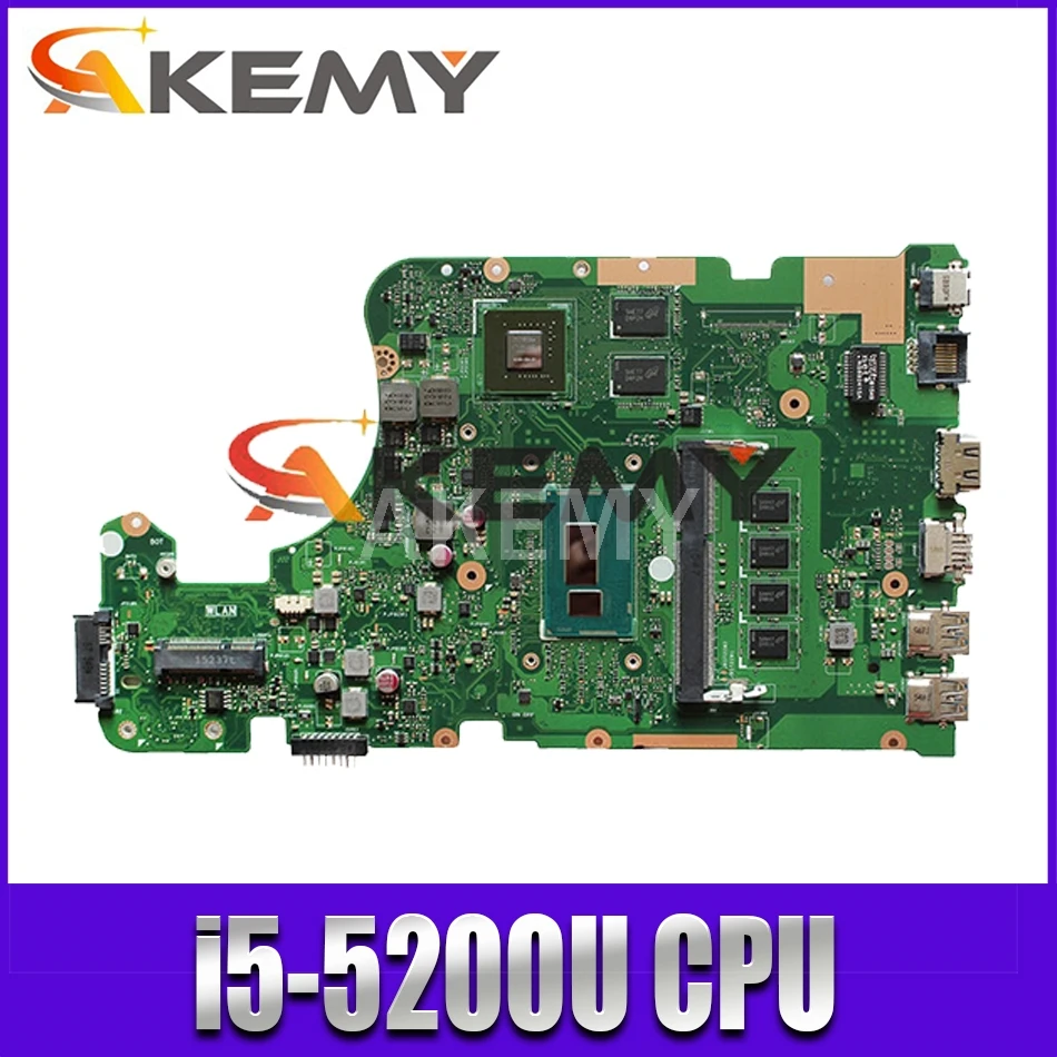 Для Asus X555LD X555LN K555L F555L Материнская плата ноутбука i5 5200U GT940M 4 ГБ RAM REV.2.0 Графическая