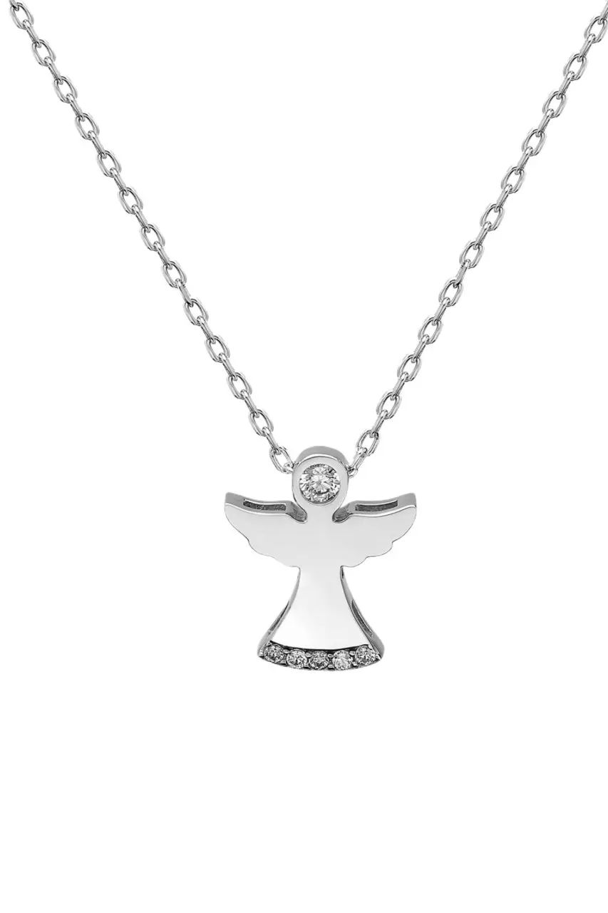 

Ожерелье из серебра 925 пробы с фианитом Swarovski