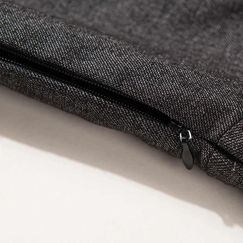 

2020 New Women Black Gray Overalls For Autumn Winter Work Wear Elegant Office Lady Jumpsuit High Waist Suit Clothes Plus Size