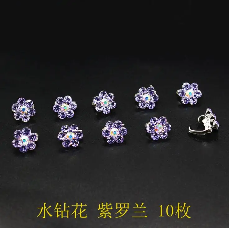 10 шт. заколки для волос с кристаллами|Украшения волос| |