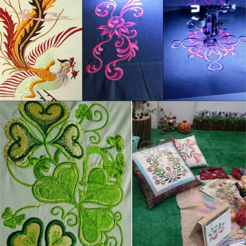 

Electric Embroidery Machine Semi Automatic Home Portable Single Head Embroidery Logo Pattern Embroidery Equipment Sewing Tools