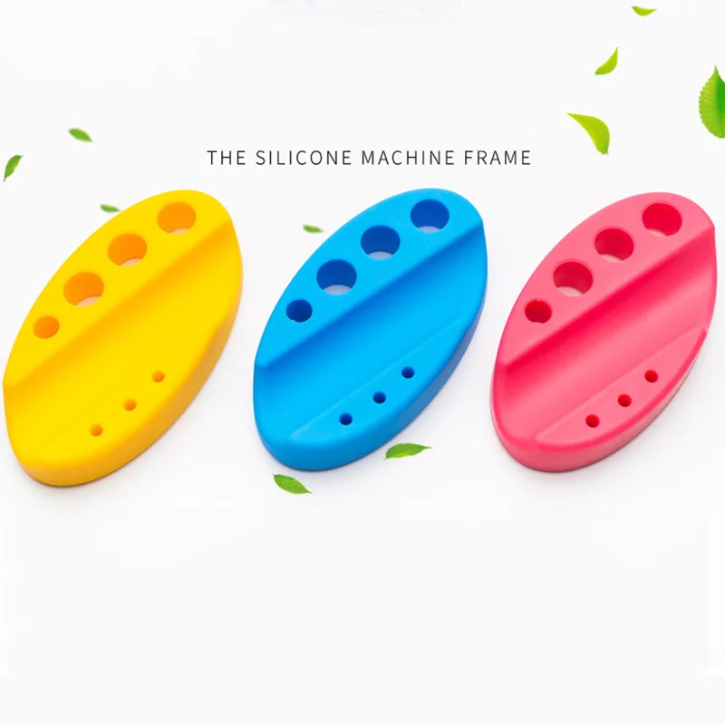 Микроблейдинг Овальный силиконовый держатель для татуировок подставка