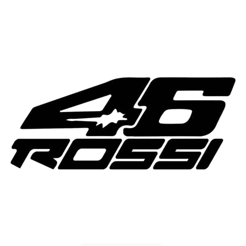 

Car Sticker Motorcycle Rider 46 Rossi Funny Vinyl Waterproof Sunscreen Decal Automobile Decoration Accessories Stickers,20cm*8cm