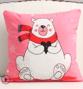 Подушка с мультяшным рисунком подушка разных размеров наволочка из