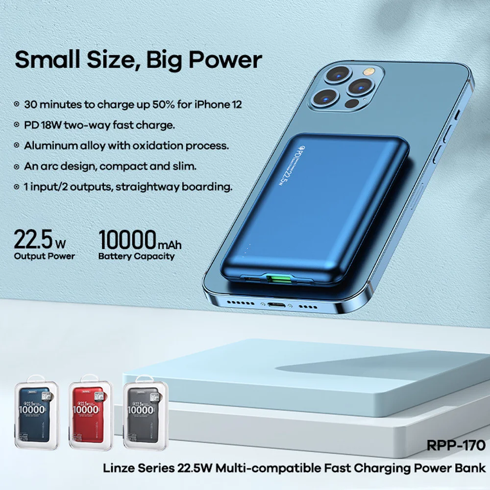

JIANSU Power Bank 20000mAh Portable Charging PowerBank Mobile Phone External Battery Wireless Charger For iPhone Huawei Xiaomi