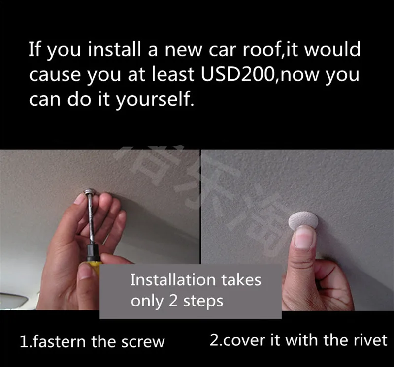 Комплект самодельных прокладок на крышу 30 шт. фиксирующая пряжка с винтовым