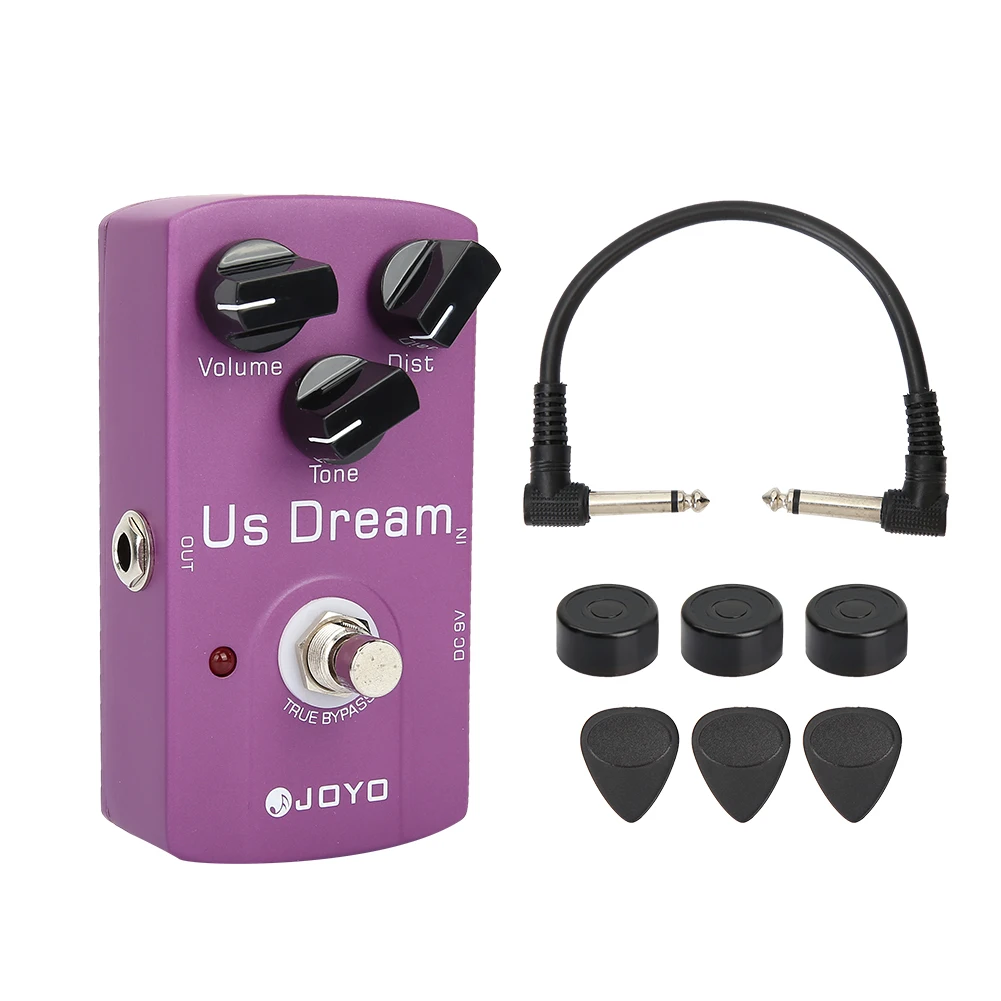 Joyo JF 34 гитарная педаль моноблочный трубчатый динамик американское искажение