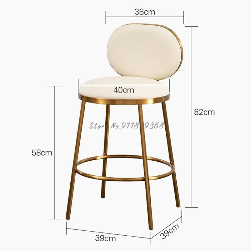 Стул для ювелирного магазина стул из нержавеющей стали на переднюю панель