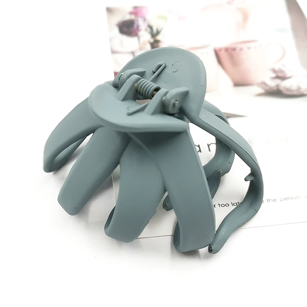 Корейский зажим для волос большого размера модный цветной заколка женщин