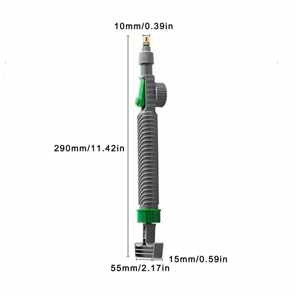 

Practical High-pressure Air Pump Manual Sprayer Adjustable Beverage Bottle Spray Nozzle Garden Watering Tool