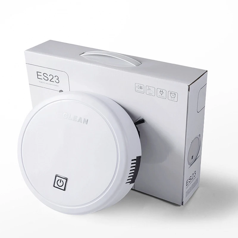 Черный/белый автоматический вакуумный робот бытовая техника зарядка уборочная