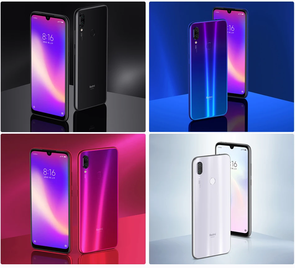Xiaomi Redmi Note 7 Pro с глобальной ПЗУ, 6 ГБ, 128 ГБ, Snapdragon 675, камера 48 Мп+ 5 МП, экран 6,3 дюйма, аккумулятор 4000 мАч, смартфон
