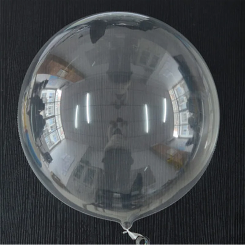 20pcs 18inch bubble Металлические воздушные шары плоскогубцы расширения наполнения воздушный шар расширитель рта DIY Инструменты для прозрачного bobo пузырьки баллоны наполнения конфетти - Цвет: 20pcs 18inch bubble