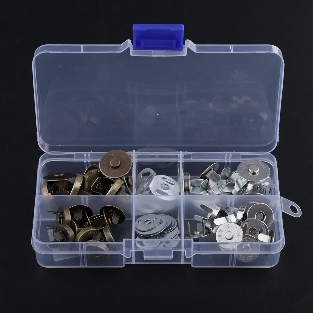 20 наборов магнитных пуговиц для шитья вязание сумок кожаных сумок|Пуговицы| |