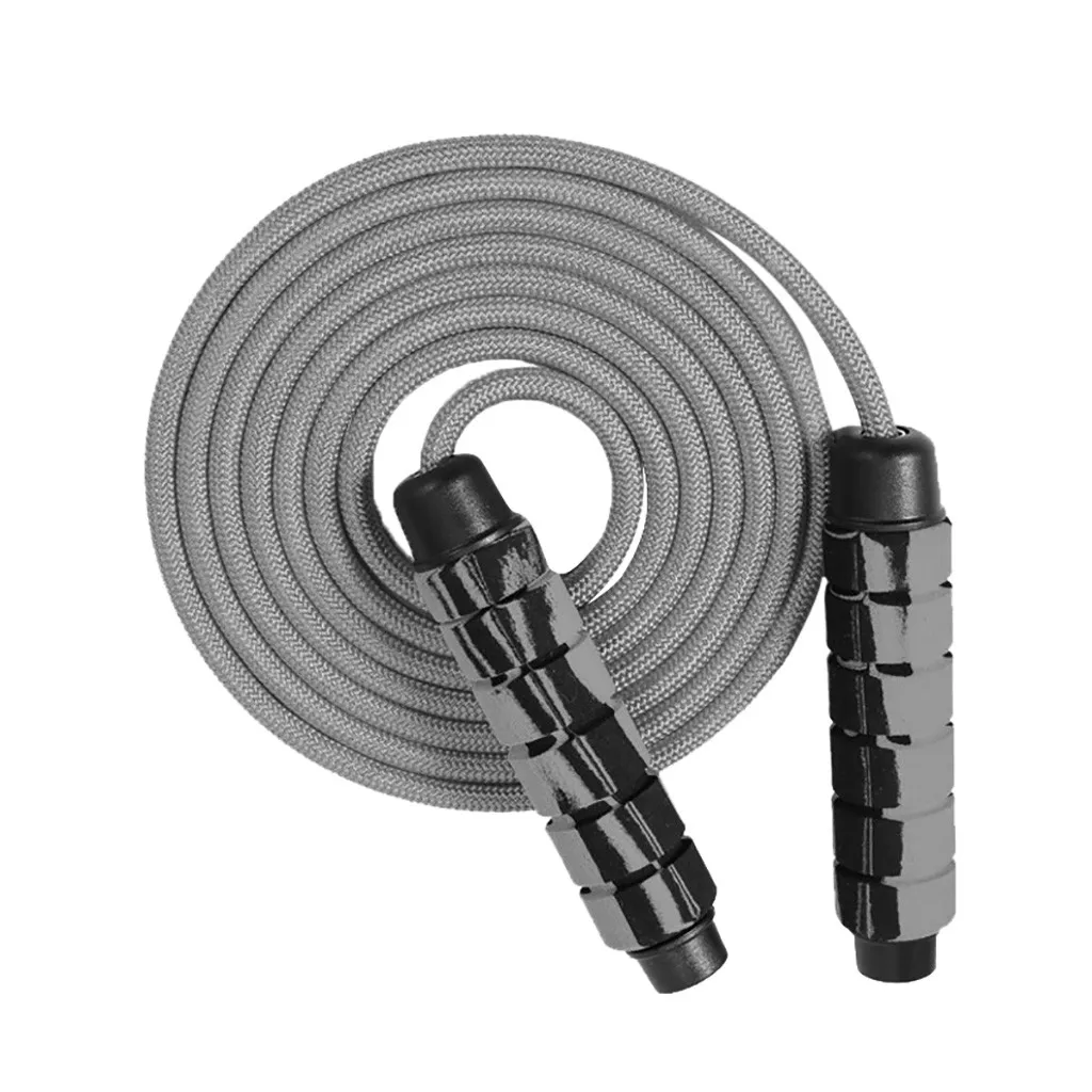 Профессиональный двойной шаровой Подшипник Скакалка утяжеленная хлопковая