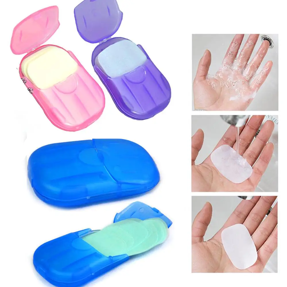 1 коробка Портативный удобного мытья ручной банное полотенце для Путешествия