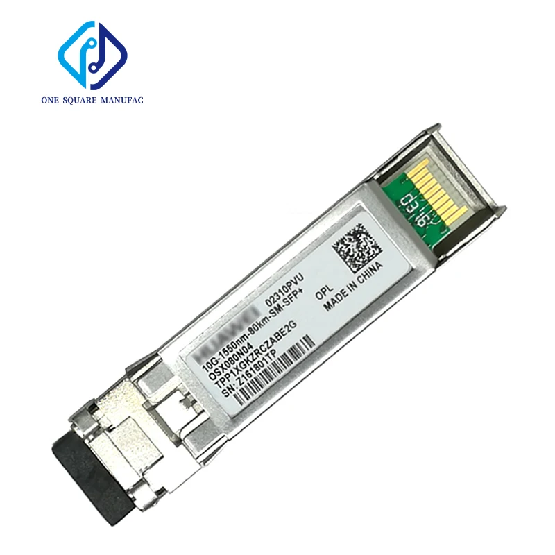 

HW OSX080N04 10G-80KM-1550nm Single-Mode SFP Optical Fiber Transceiver