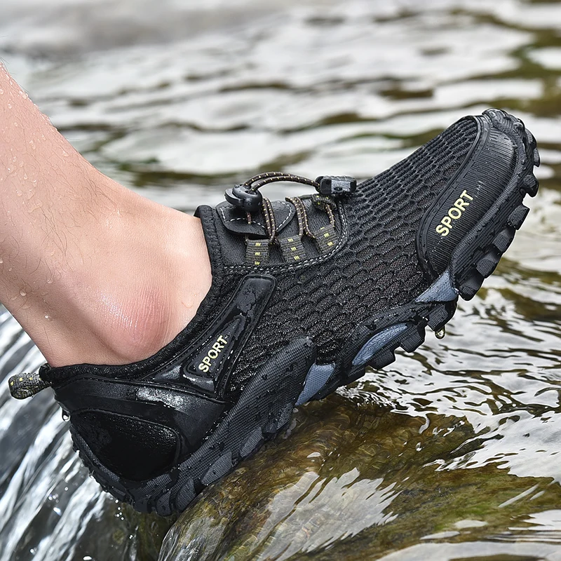 Summer Men Sneakers Breathable Soft Male Mesh Shoes for Adult Walking Casual Quality Light Net Footwear Big Size |