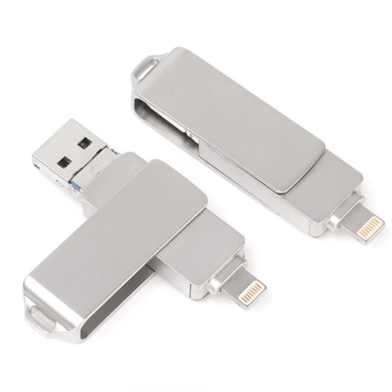 USB 3.0 флеш накопитель 256 ГБ 3 в 1 OTG накопители 128 Гб 64 32 карта памяти для