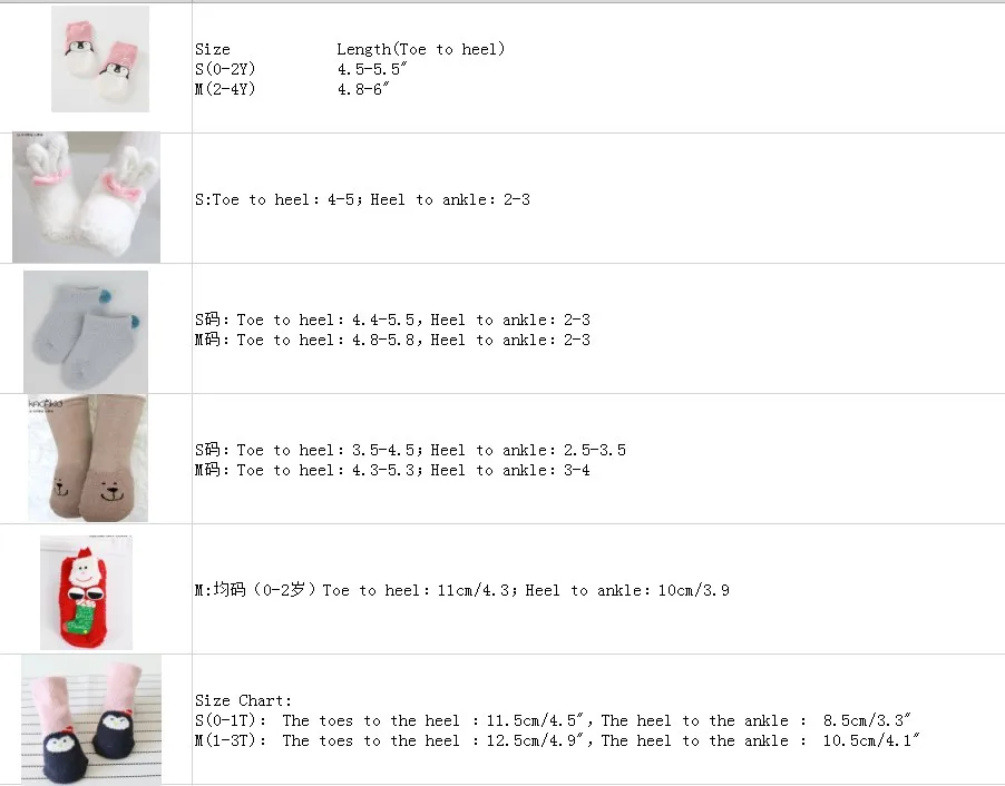 Весенне-осенне-зимние детские теплые носки для маленьких девочек | Мать и ребенок
