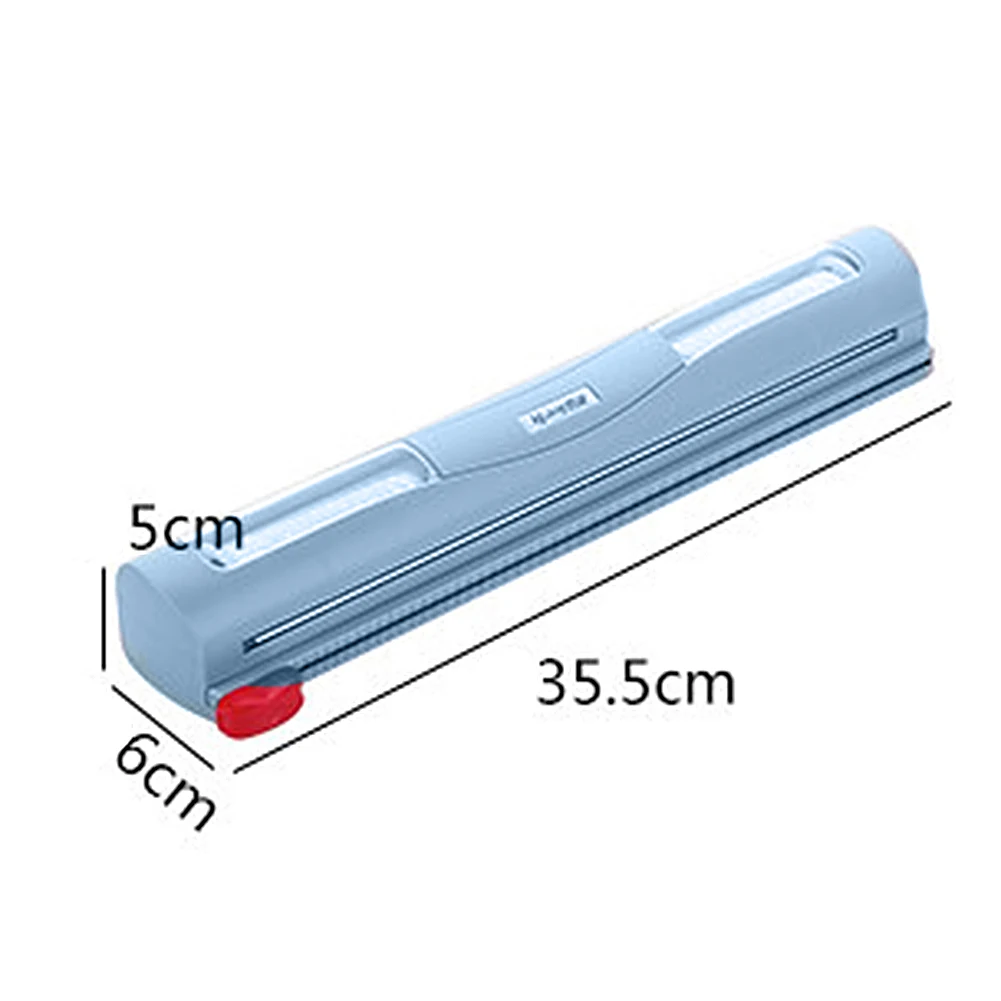 Пластиковая пищевая оберточная бумага диспенсер для резки хранения свежести