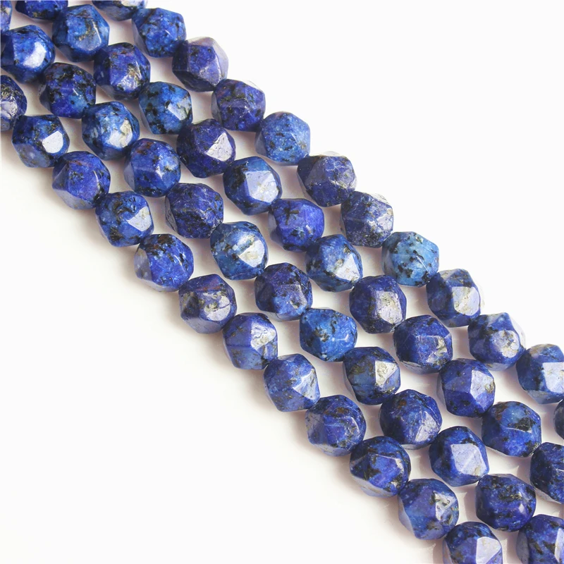 

Green Gold Faceted Polygonal Round Beads For Jewelry Making Strand 15" DIY Bracelet Necklace Jewelry Beads Wholesale