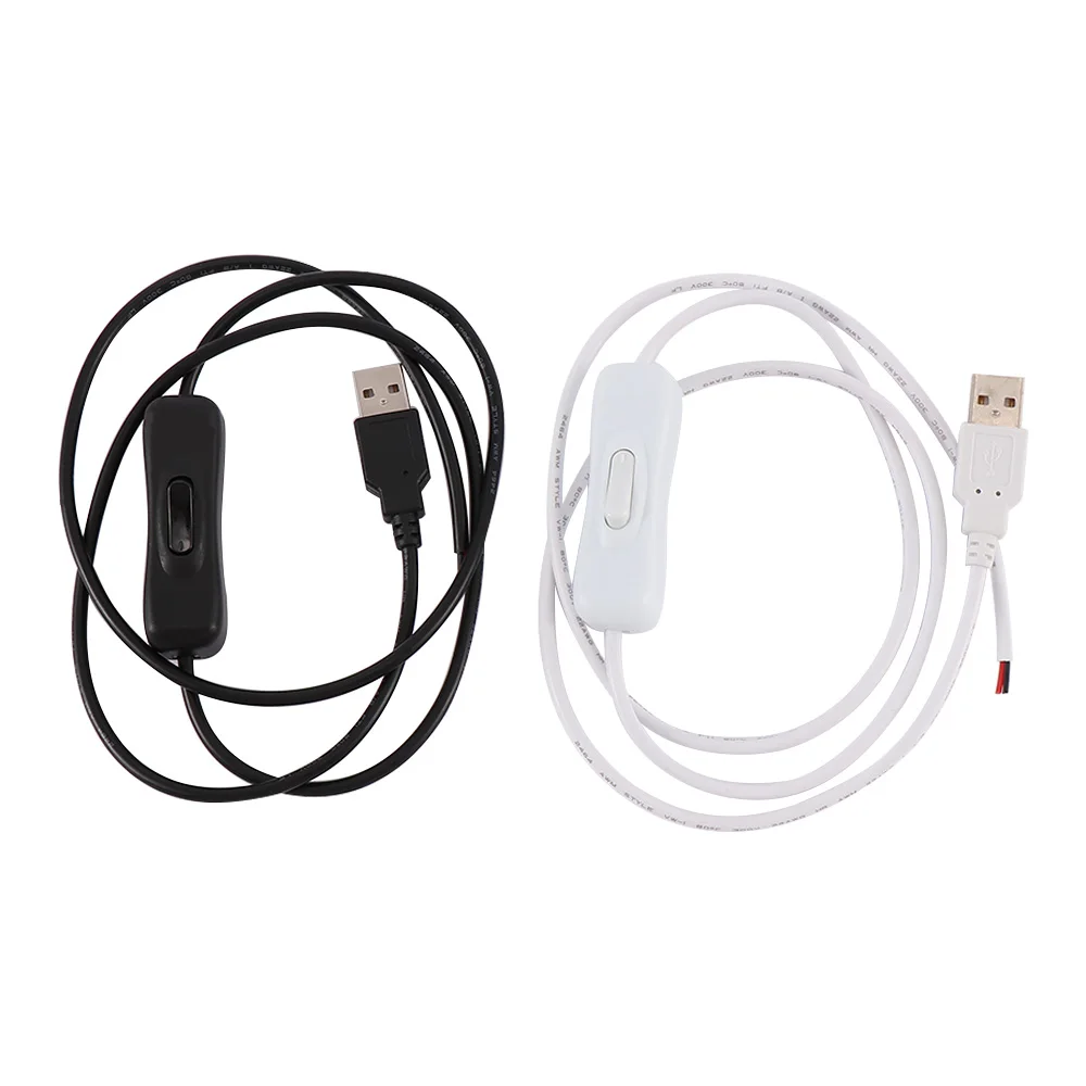 Высокое качество 5 в USB Удлинительный кабель 2 0 штекер 2Pin провода зарядный шнур DIY 1