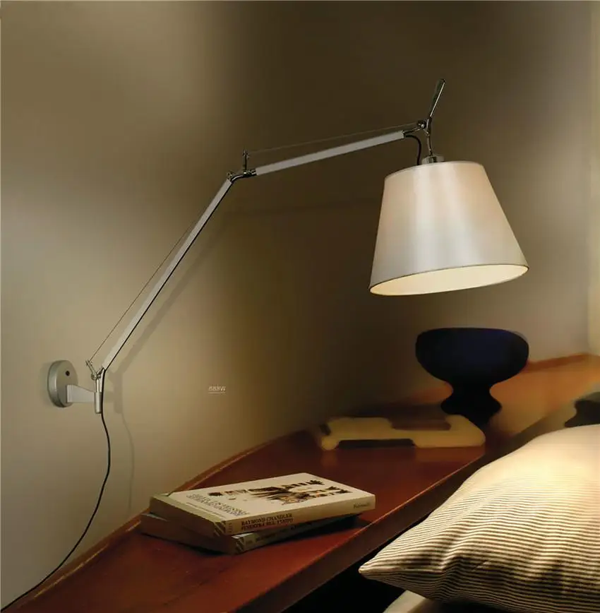 Современный настенный светильник для гостиной минималистичный регулируемый