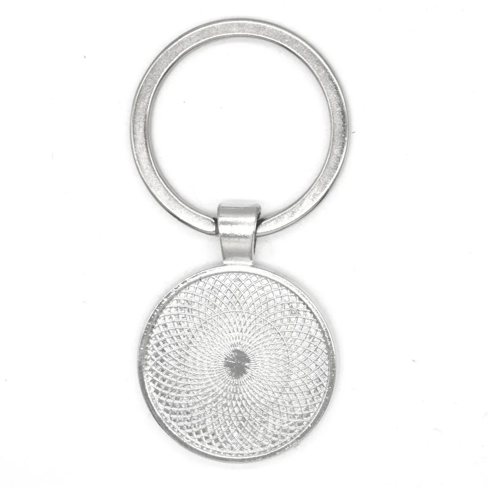 5 шт. пустой двусторонний брелок для ключей 25 мм|Брелоки| |