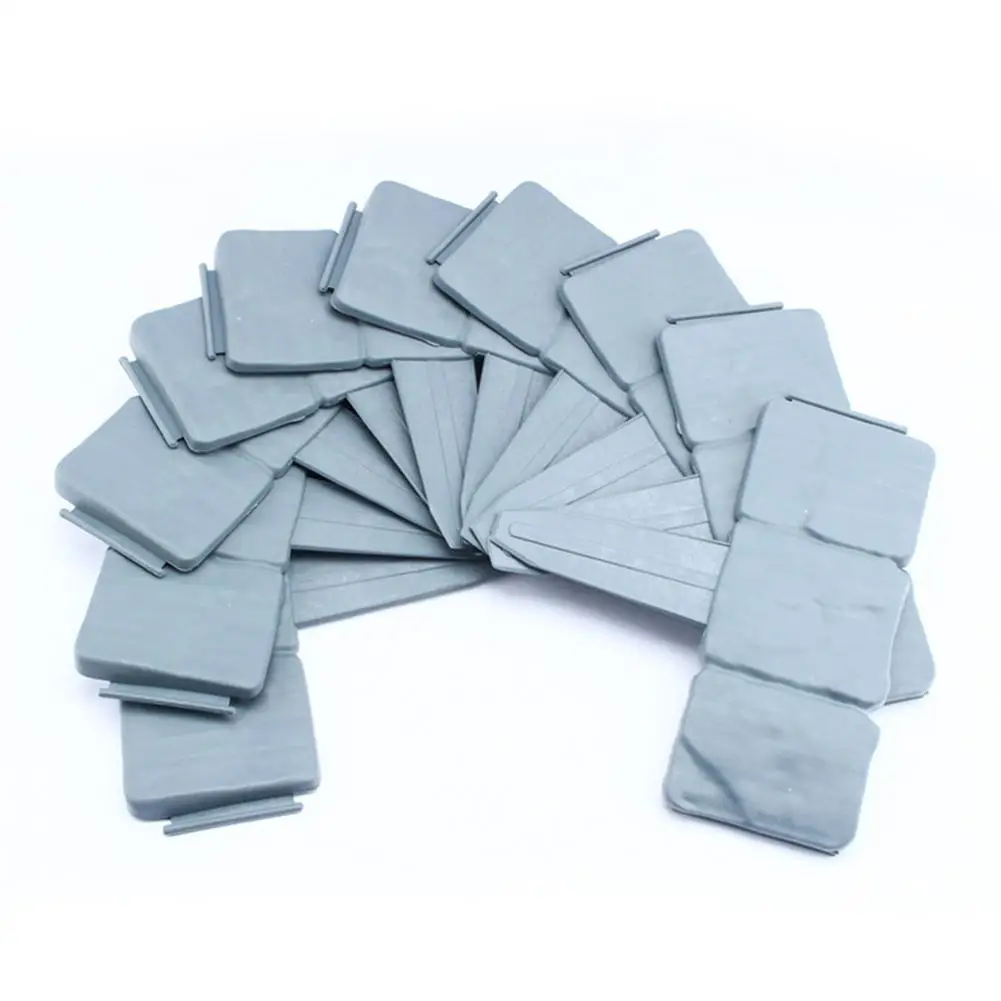 5/10 шт. Серый садовый забор окантовка мощеная вставка напольный тип пластиковый