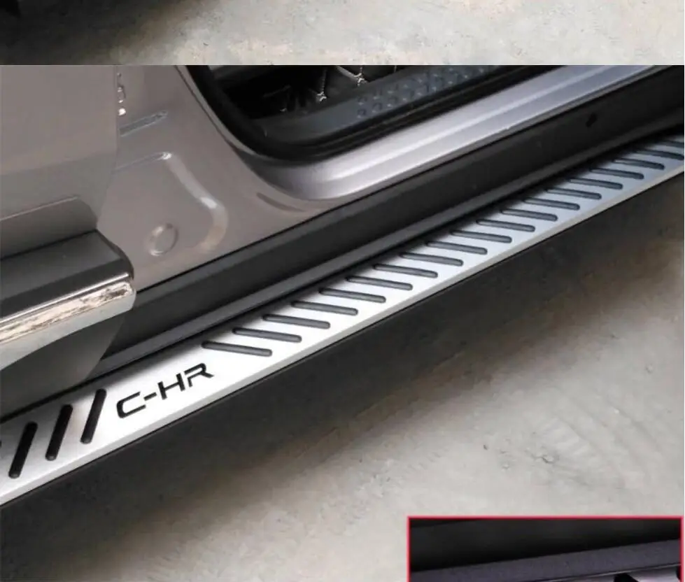 Автомобильные подножки Боковые педали новые Nerf подходят для TOYOTA C HR CHR 2017