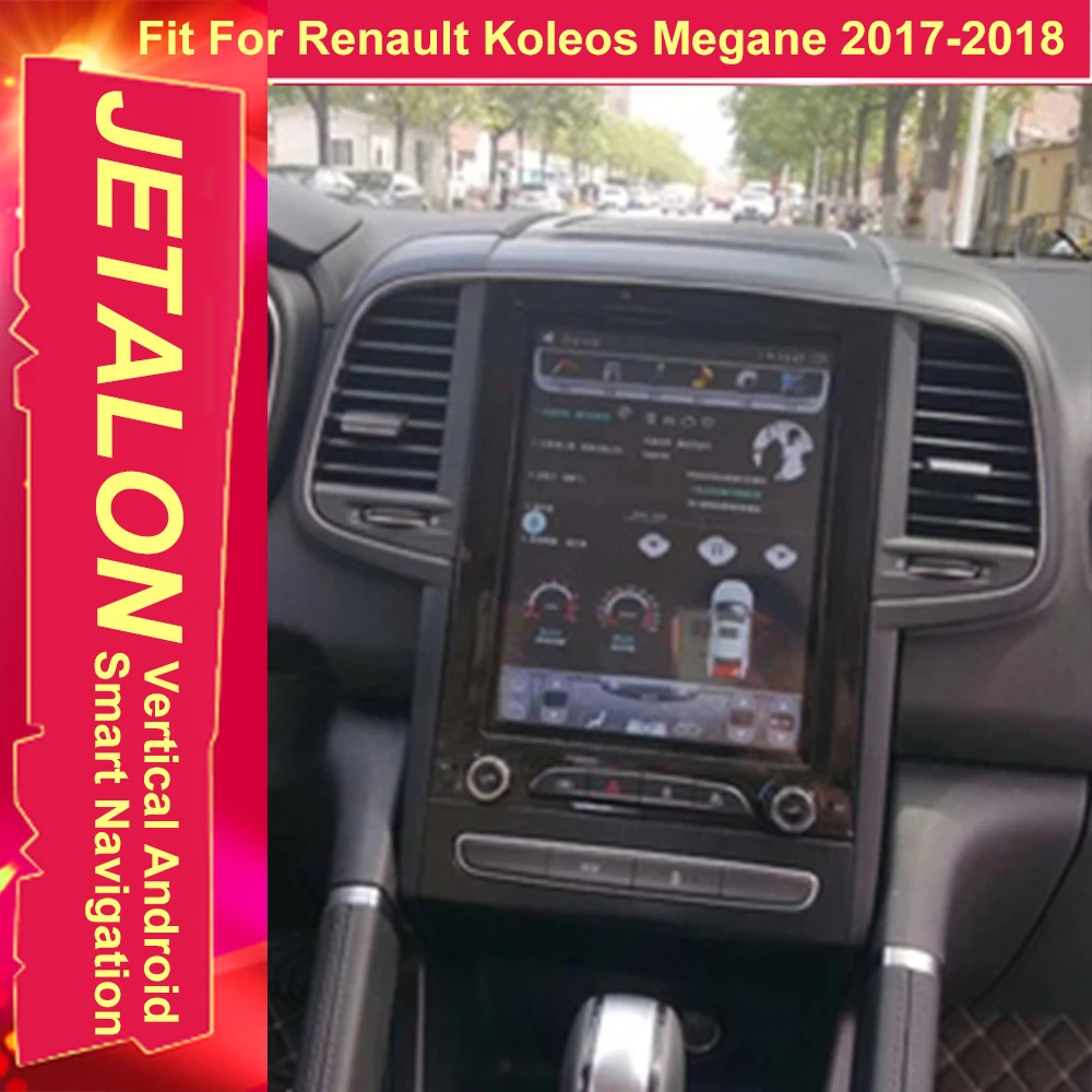 Автомагнитола для Renault Koleos Megane 2017 Tesla Android 9 0 стерео GPS автомобильный