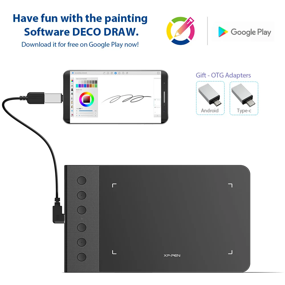 XP-Pen Star G640S графический планшет для рисования планшет цифровая ручка для OSU! Со стилусом 8192 давления для Android