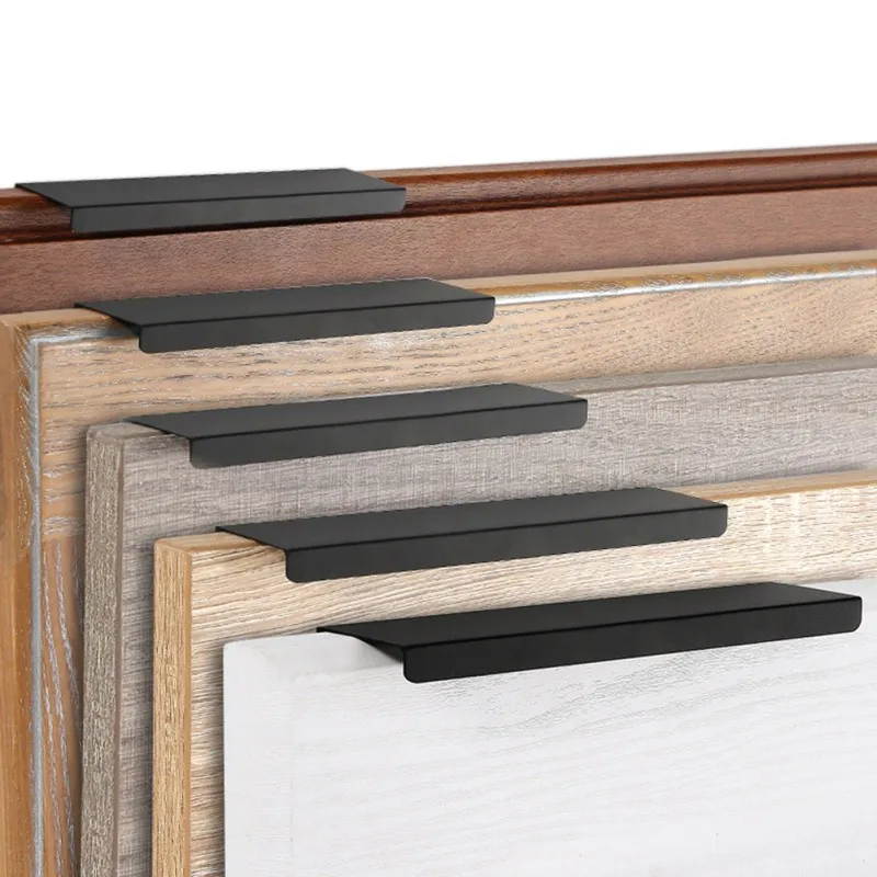 Скрытые ручки шкафа невидимые кухонные для выдвижных ящиков дверей спальни