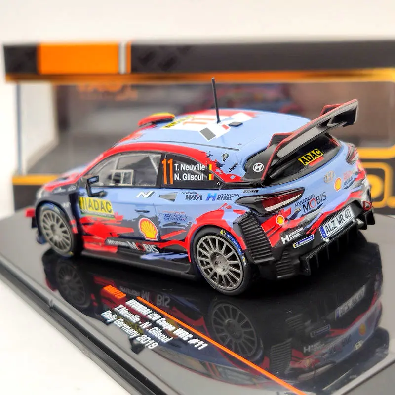 IXO 1:43 для H ~ DAI i20 Coupe WRC #11 T.Neuville N.G Rallye Германия 2019 RAM729 литье под давлением модель