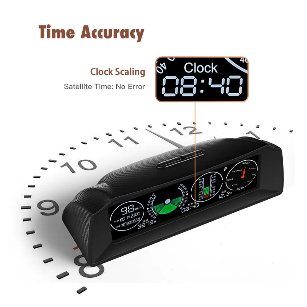 Car GPS Head-up Display Overspeed Warning Windshield Projector Alarm System Signal Module English | Автомобили и мотоциклы