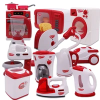 simulation kitchen toys home appliances pretend play childrens play kitchen set cookware blender coffee machine girl kids toys