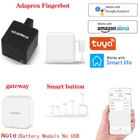 Adaprox Fingerbot самый маленький робот Smart LifeTuyaAdaprox управление через приложение умная механическая рука работает с Alexa Google Assistant
