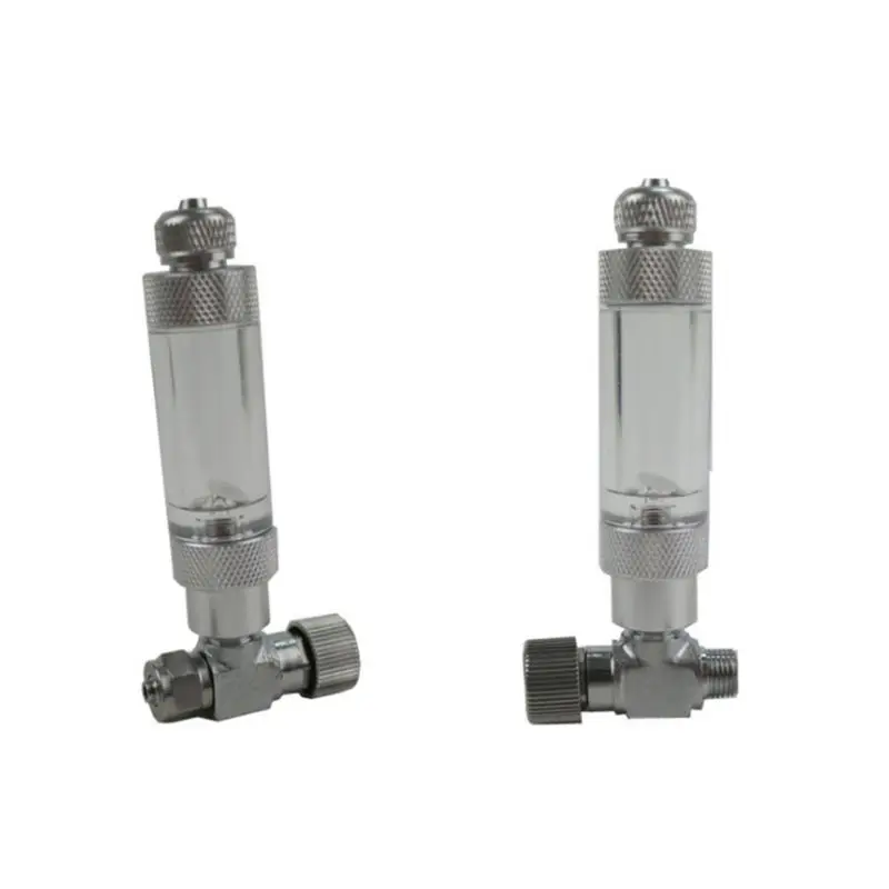 Аквариум CO2 регулятор иглы Регулировка вентиля комплект Пузырьковые клапаны