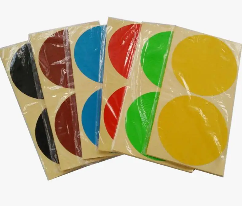 15 листов/упаковка круглые наклейки в горошек 6 мм 8 10 13 16 19 25 32 50 100 мм|Подарочные