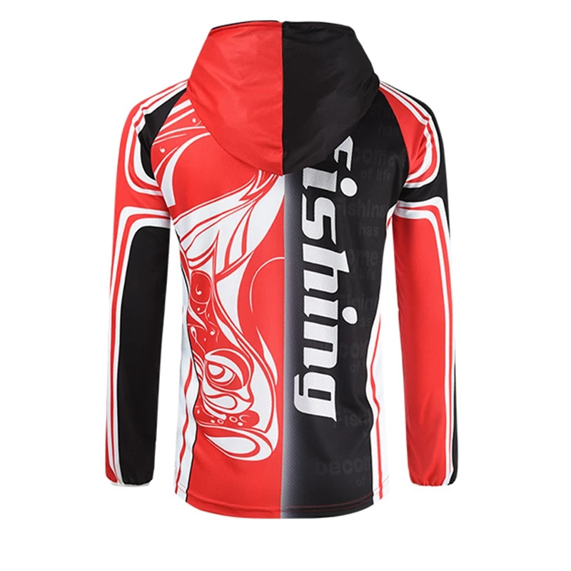 

Printed Fishing Shirt Long-Sleeved Men's Summer Outdoor Sportswear Anti-Ultraviolet Wicking Sunscreen Quick-Drying Suit