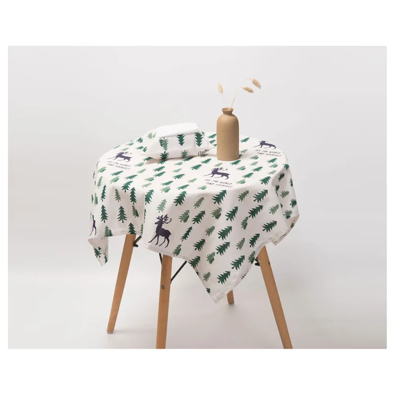 Современная минималистичная прямоугольная решетка с растительным принтом