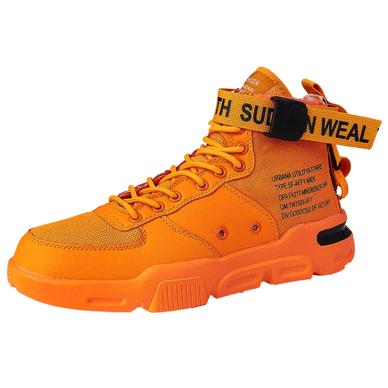 Желтые кроссовки оранжевые белые черные зеленые цветные мужские большие размеры